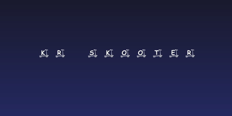KR Skooter Social Header