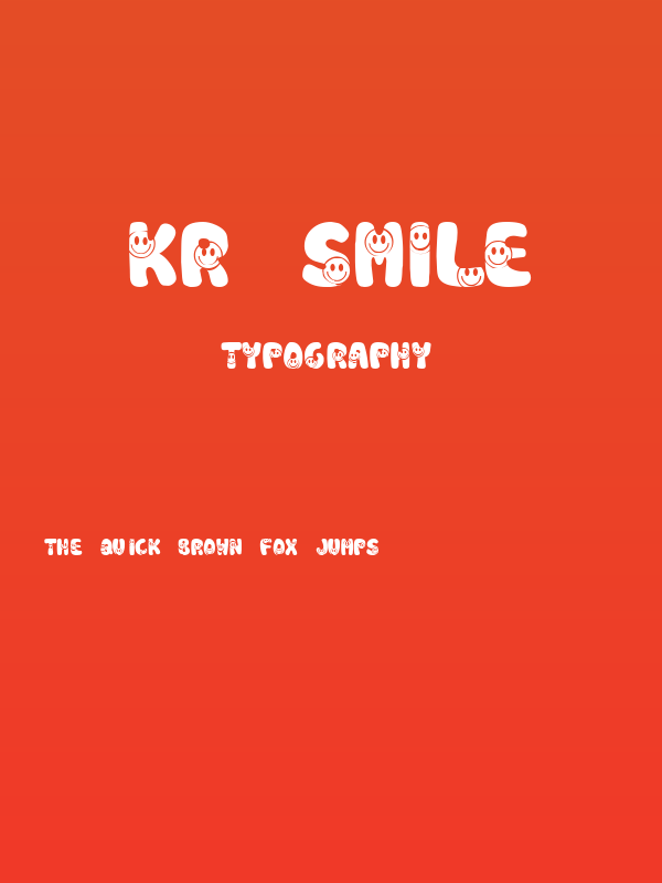KR Smile Poster