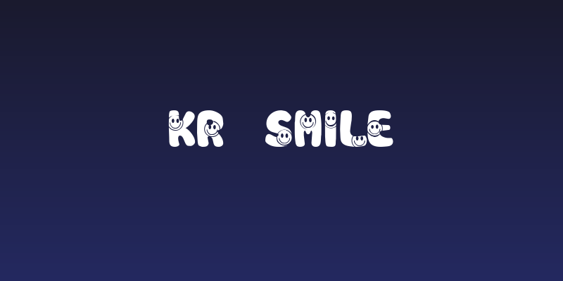 KR Smile Social Header