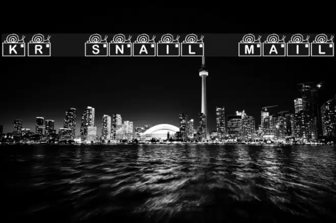 KR Snail Mail Schriftart examples