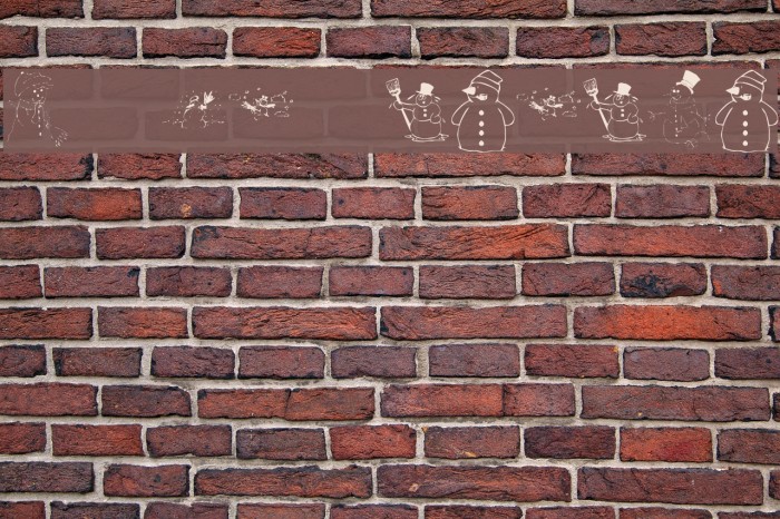 KR Snow People Font examples