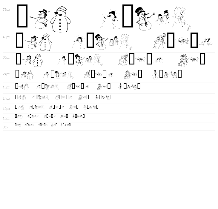 KR Snow People Waterfall