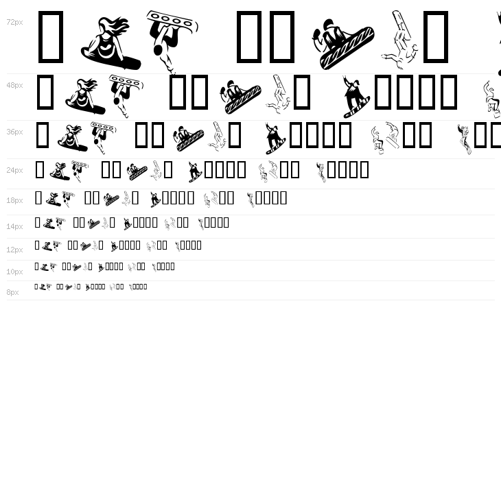 KR Snowboard Waterfall