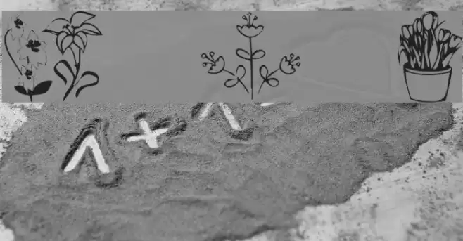 KR Spring Me Font examples