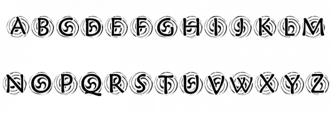 KR Spyro Font UPPERCASE