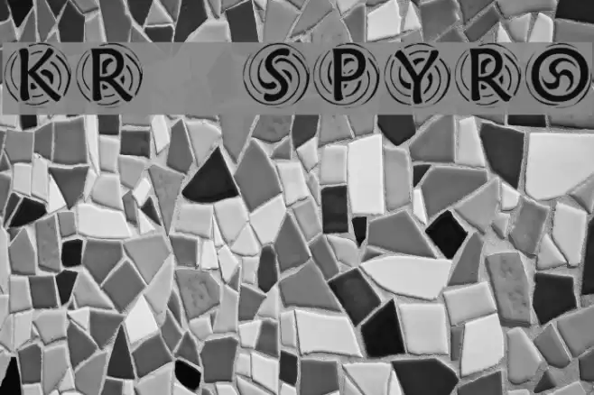 KR Spyro フォント examples