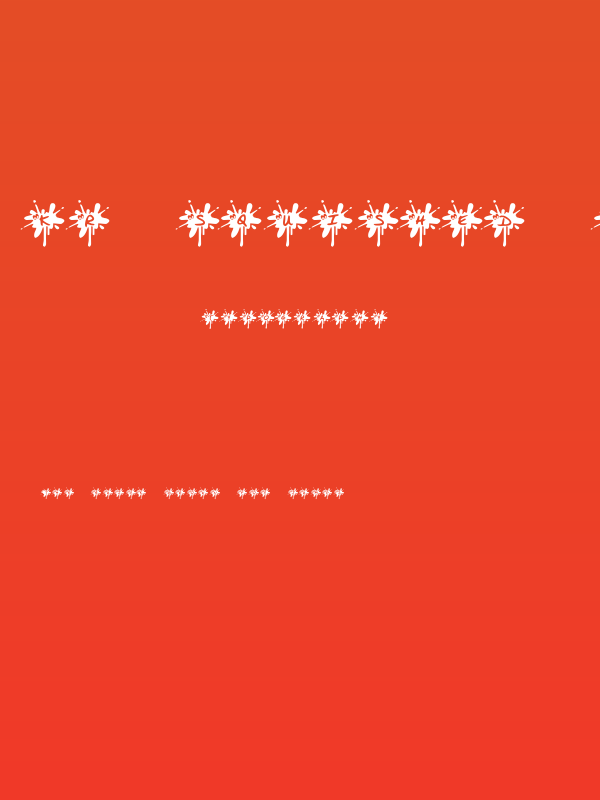 KR Squished Mosquito Poster