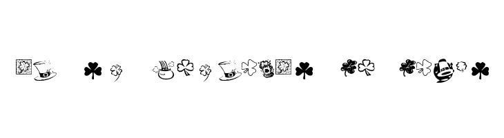 KR St Patricks Day Dings  Fuentes Gratis Descargar