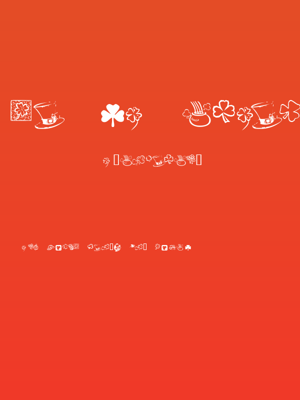 KR St Patricks Day Dings Poster