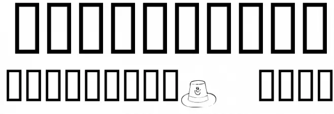 KR St. Patty's Hat Font OTHER CHARS