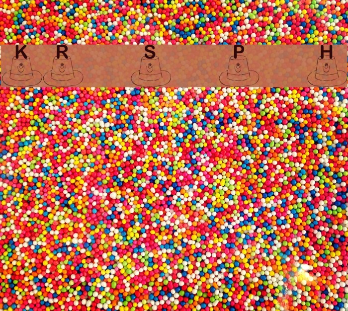 KR St. Patty's Hat Font examples