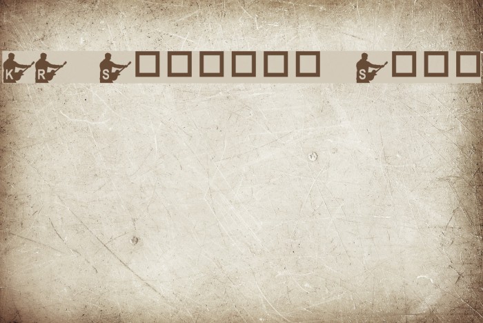 KR Steve's Solo Font examples