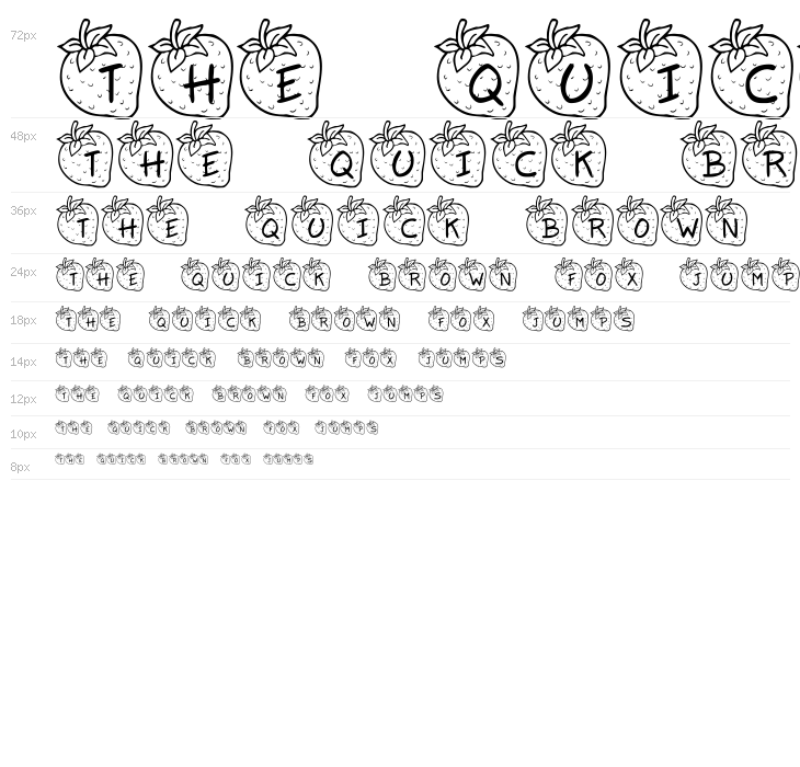 KR Strawberry Waterfall