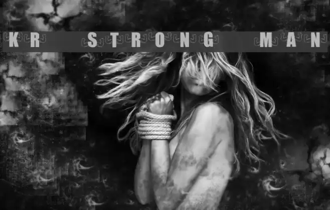 KR Strong Man Font examples