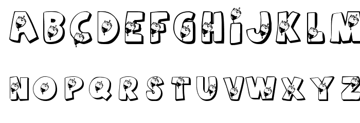KR Summer Candy Font OTHER CHARS