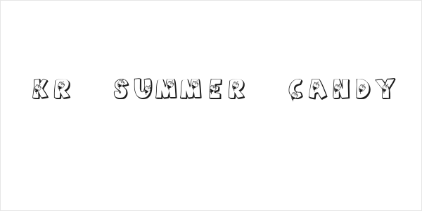 KR Summer Candy Logo