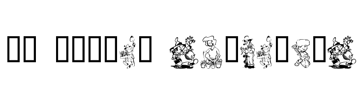 KR Summer Gardening Font