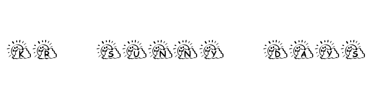 KR Sunny Days Font