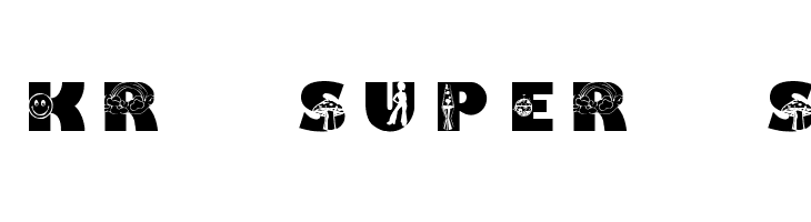 KR Super 70's  免费字体下载