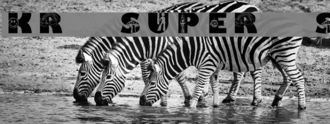 KR Super 70's Font examples