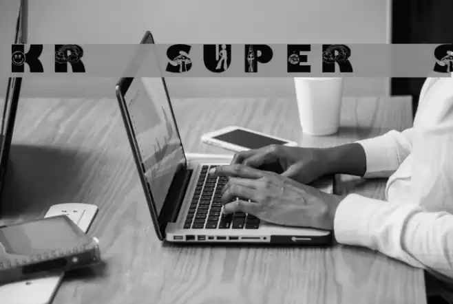 KR Super 70's Font examples