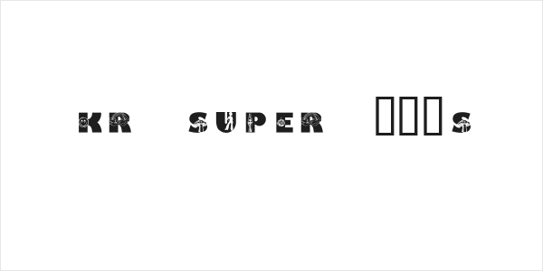KR Super 70's Logo