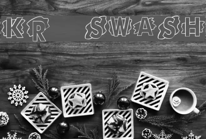 KR Swash フォント examples