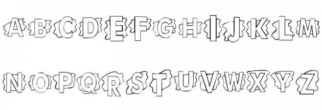 KR Swash フォント 小文字