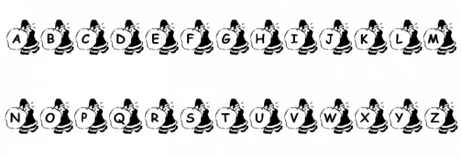 KR Sweatin' Santa Schriftart Groß