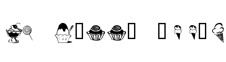 KR Sweet Tooth Font