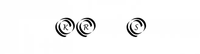 KR Swirl  les polices de caractères gratuit tlcharger