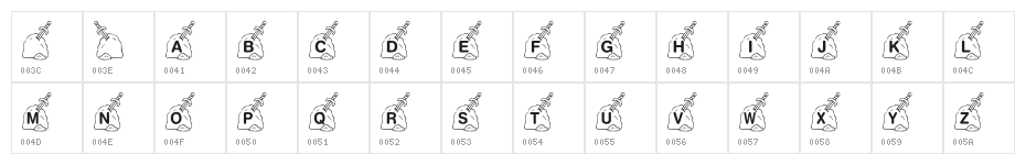 KR Sword In The Stone Character Map