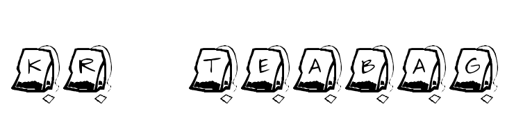 KR Teabag  Fuentes Gratis Descargar
