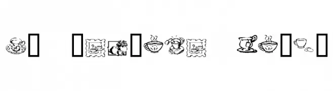 KR Teatime Dings  免费字体下载