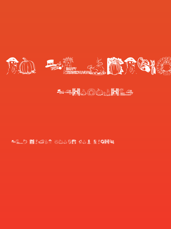 KR Thanksgiving 2002 Poster