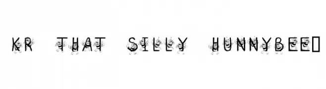 KR That Silly Hunnybee!  नि: शुल्क फ़ॉन्ट्स डाउनलोड