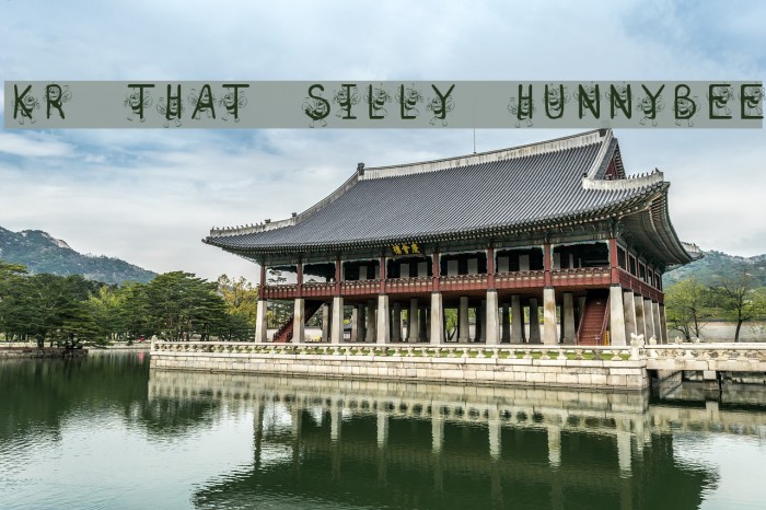 KR That Silly Hunnybee! Fuentes examples