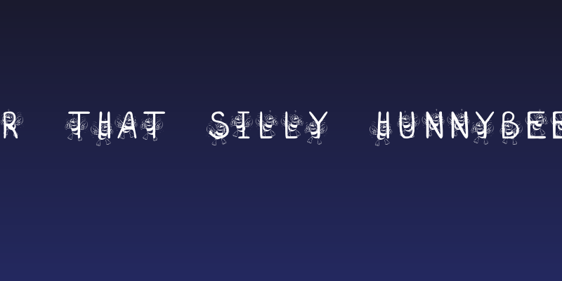 KR That Silly Hunnybee! Social Header