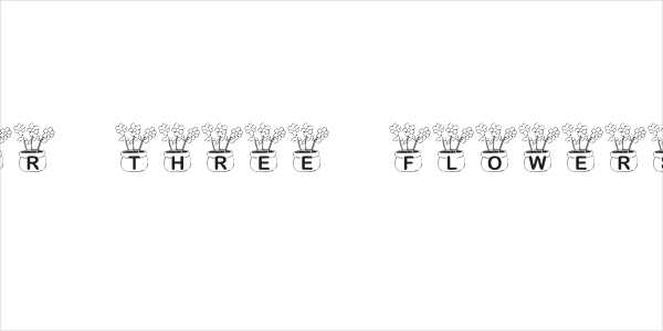KR Three Flowers Logo