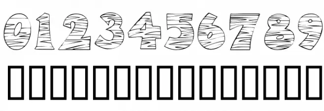 KR Tigrrr Font OTHER CHARS