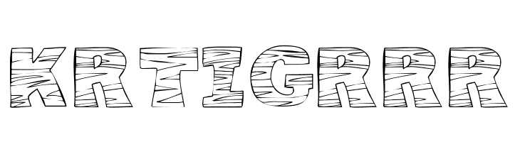 KR Tigrrr  font caratteri gratis