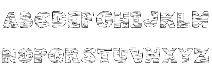 KR Tigrrr Font LOWERCASE