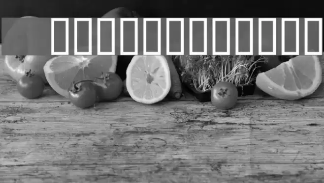 KR Toon Numbers Font examples