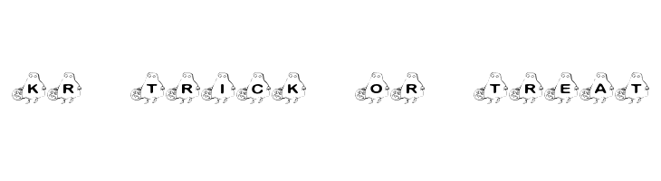 KR Trick Or Treat Font