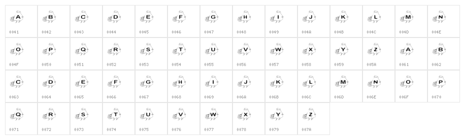 KR Trick Or Treat Character Map