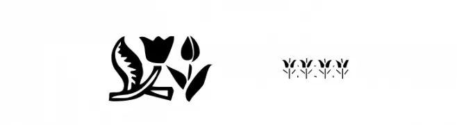 KR Tulips  Free Fonts Download