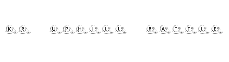 KR Uphill Battle Font