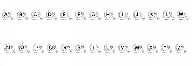 KR Uphill Battle フォント 大文字