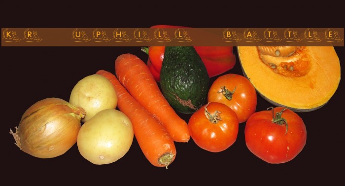 KR Uphill Battle Font examples