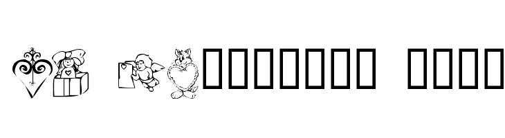 KR Valentine 2003 Font